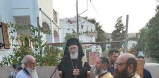 Πανηγυρικός Εσπερινός στο Ι. Ναΰδριο της Αγίας Κυριακής
