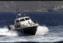 Διακομιδή 12χρονης από την Ψέριμο στην Κάλυμνο με σκάφος του Λιμενικού