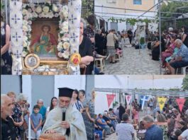 Με ευλάβεια ο Πανηγυρικός Εσπερινός του Αγίου Παντελεήμονα στο πρώην Γηροκομείο Σοφόκλειο (VIDEO)