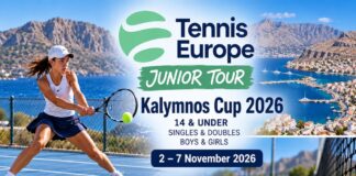 Kalymnos Cup 2026: Έξι ημέρες ευρωπαϊκού τένις και προβολής της Καλύμνου